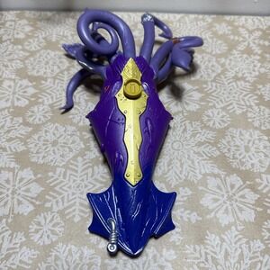 Mattel Fisher-Price Imaginext Deep Sea Monster Purple Squid Figure 2015 11" Long